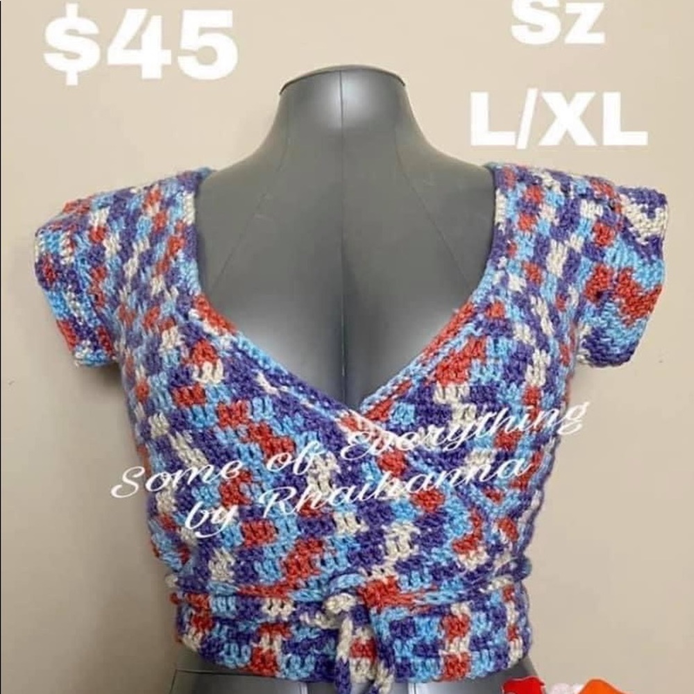 Crochet Wrap Top